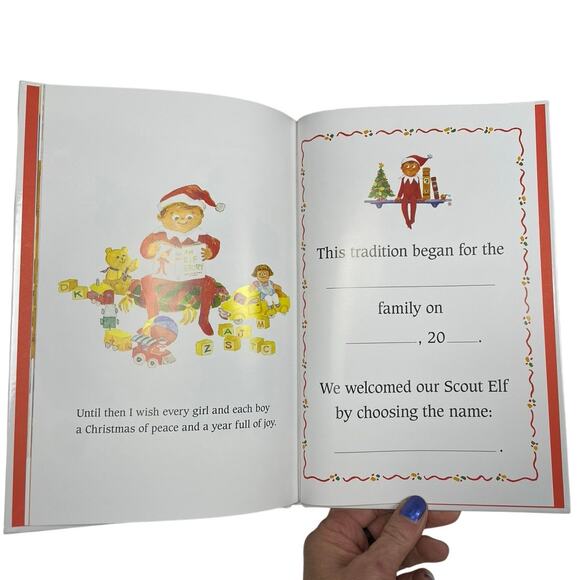 EUC - The Elf On The Shelf - BOOK ONLY - Picture 3 of 3